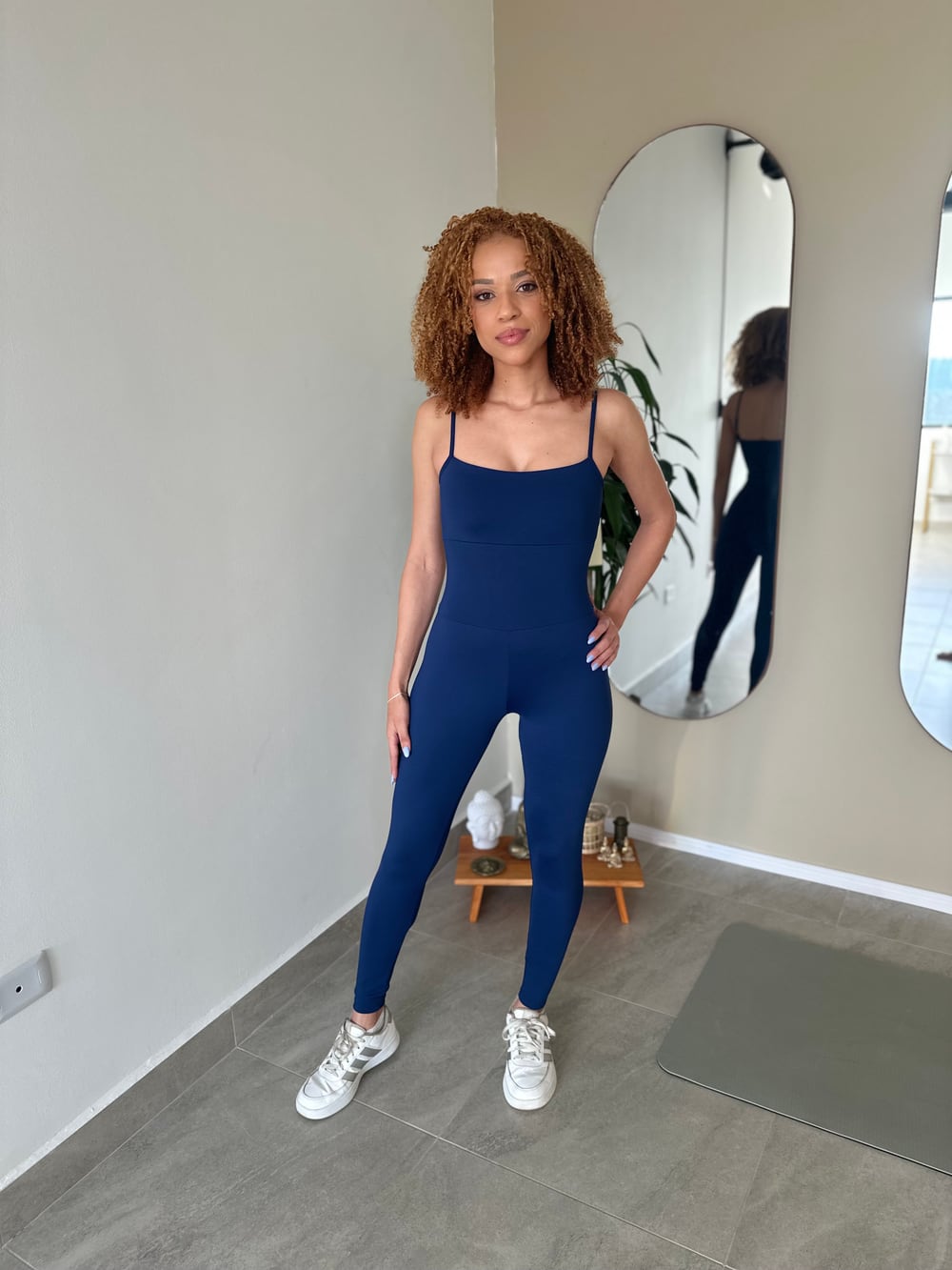 Ore FitWear — macacão azul-marinho